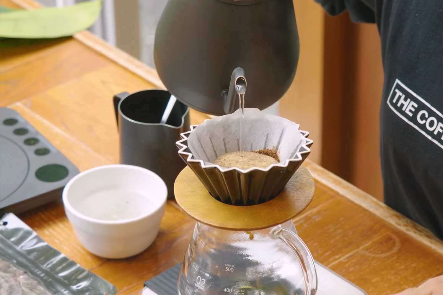 origami コーヒードリッパー ハンドドリップ 陶器 ガラス 手淹れ ミル